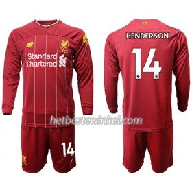 Liverpool Henderson 14 Voetbaltenues Kind Thuis 2019/20 - LS (+ Korte broeken)